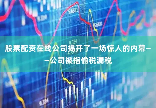 股票配资在线公司揭开了一场惊人的内幕——公司被指偷税漏税