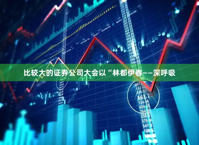 比较大的证券公司大会以“林都伊春——深呼吸